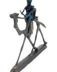 Chamelier 20 cm bleu n°1 