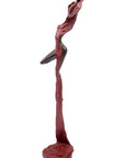 Bronze Issouf danseuse 50 cm rouge n°1 