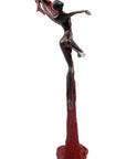 Bronze Issouf danseuse 50 cm rouge n°1 