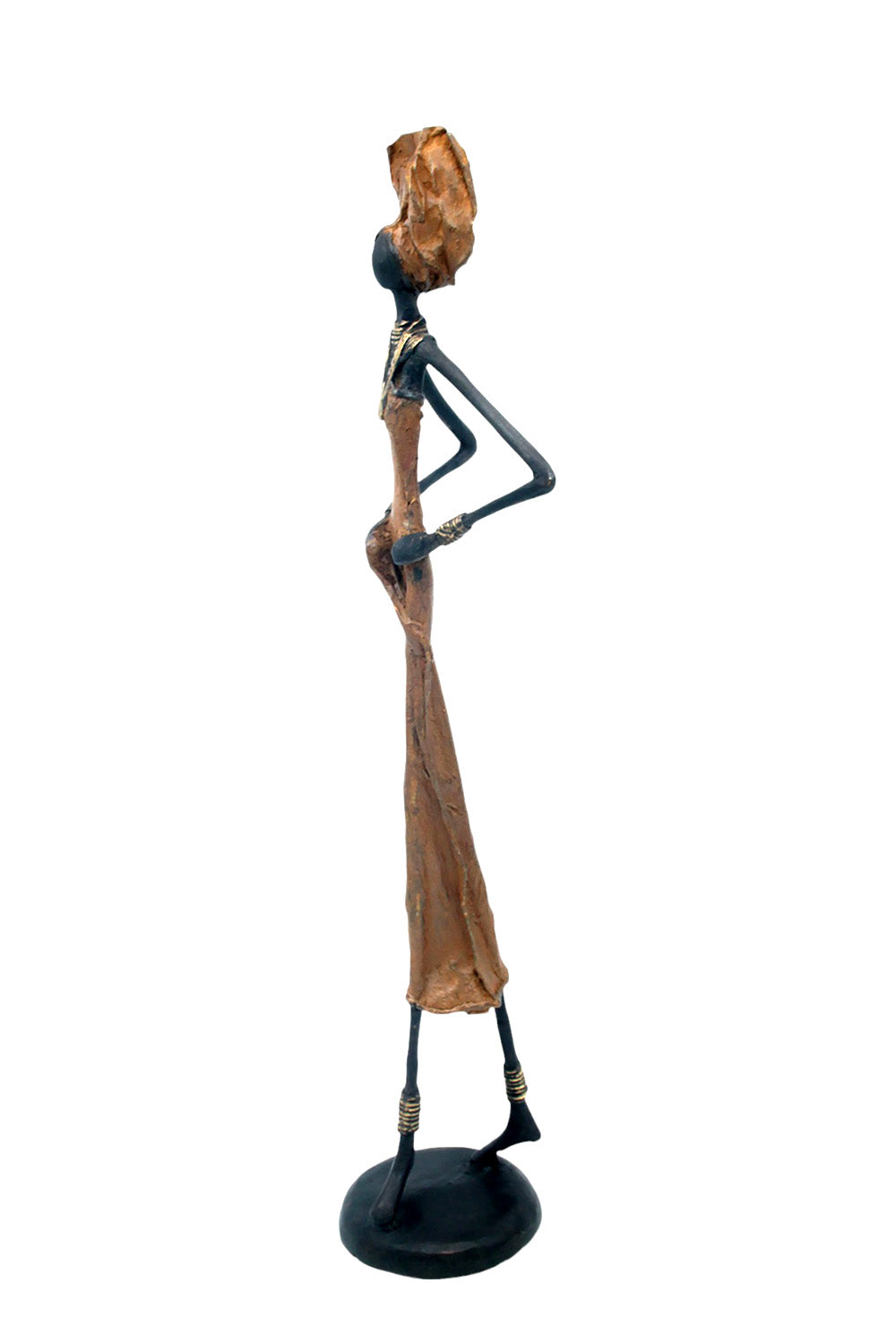 Bronze 55 cm marron n°5 Bronzes d'Afrique