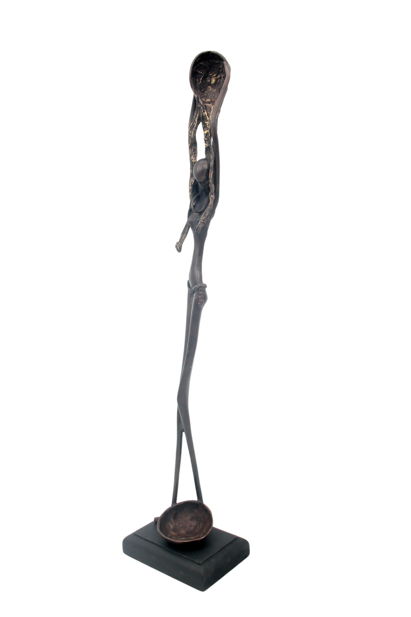 Bronze 55 cm noir n°4 Bronzes d'Afrique
