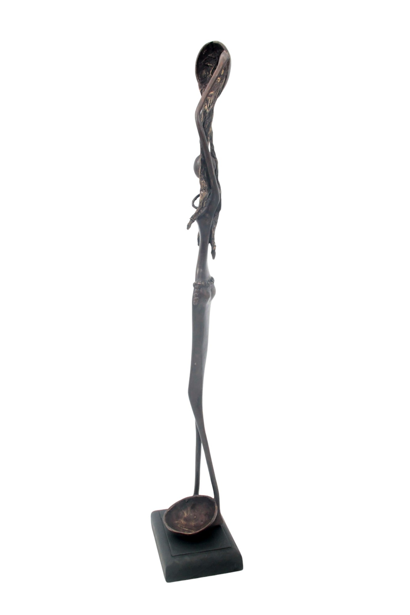 Bronze 55 cm noir n°4 Bronzes d'Afrique
