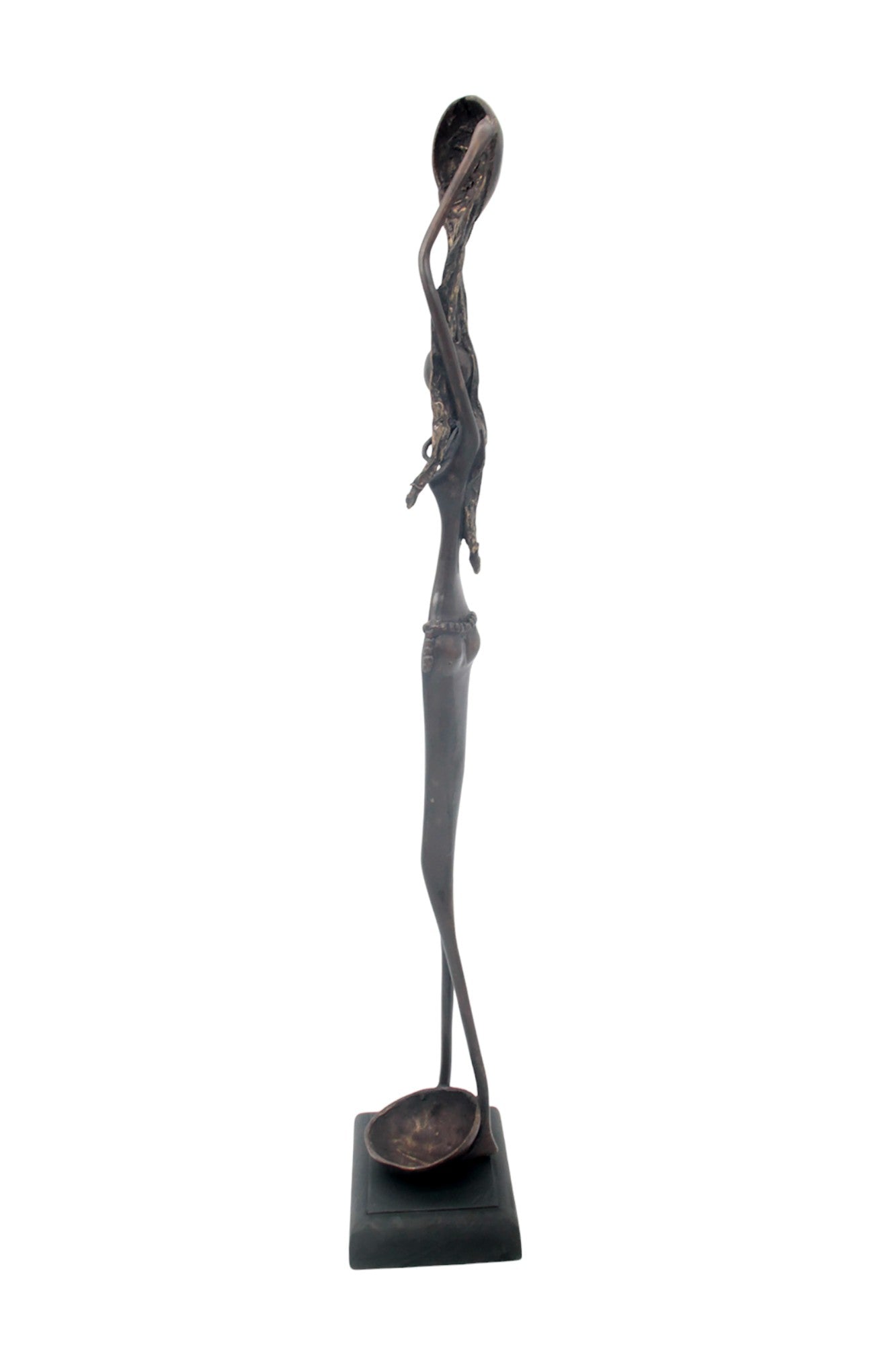 Bronze 55 cm noir n°4 Bronzes d'Afrique