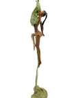 Bronze Issouf danseuse 50 cm vert n°1 