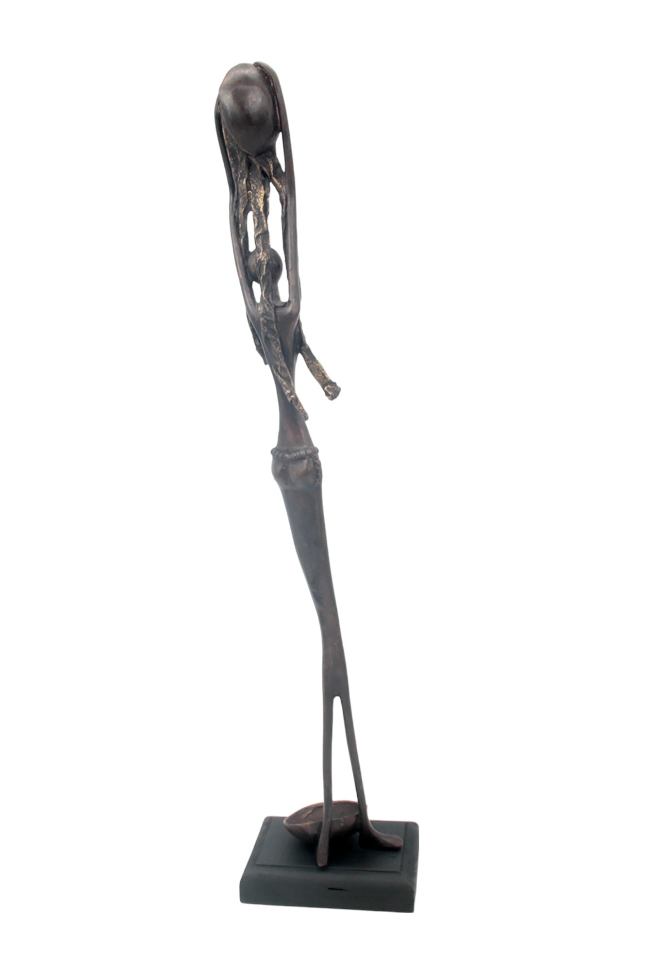 Bronze 55 cm noir n°4 Bronzes d'Afrique