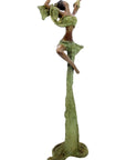 Bronze Issouf danseuse 50 cm vert n°2 