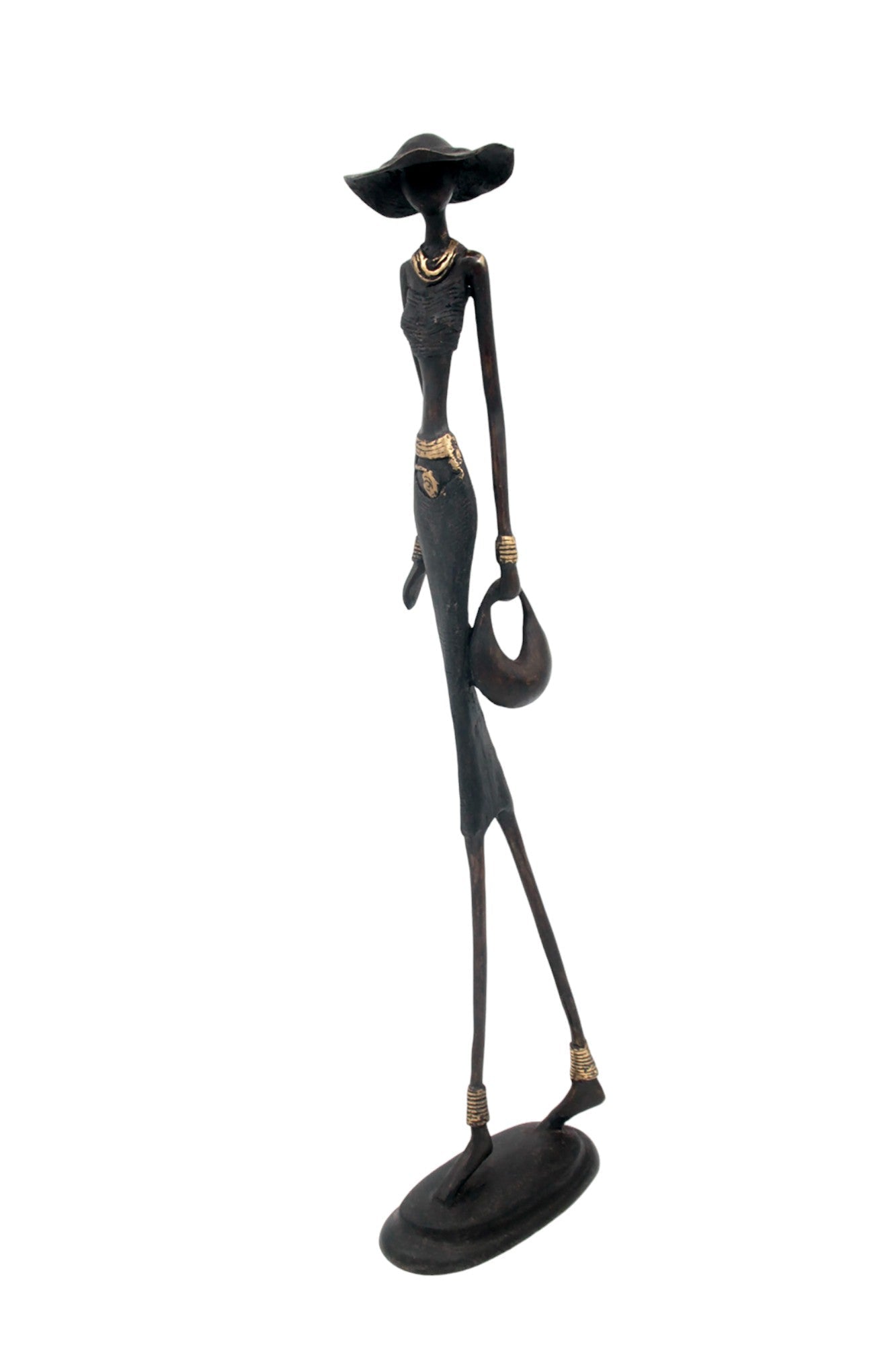 Bronze 55 cm noir n°6 Bronzes d'Afrique