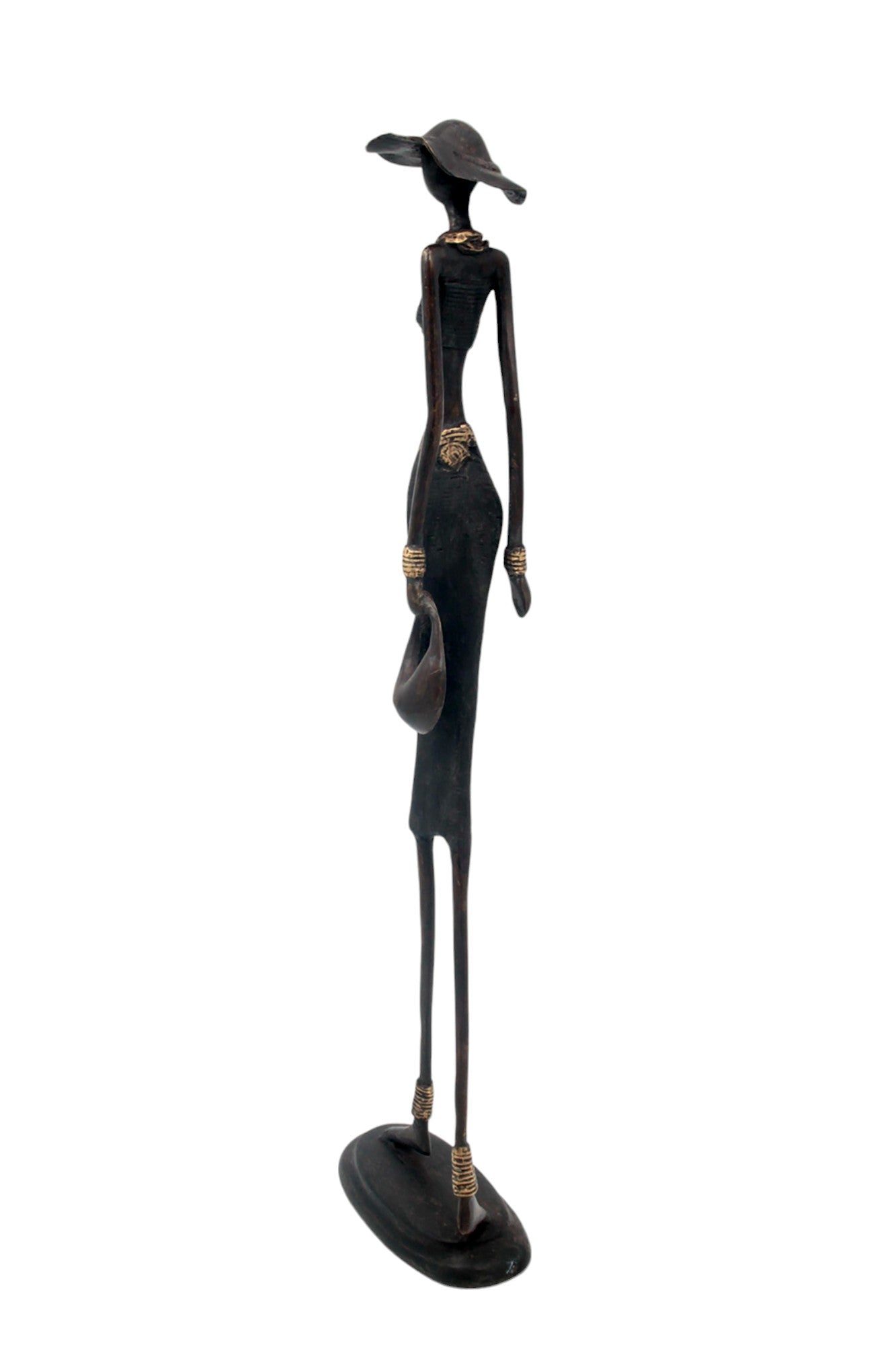 Bronze 55 cm noir n°6 Bronzes d'Afrique