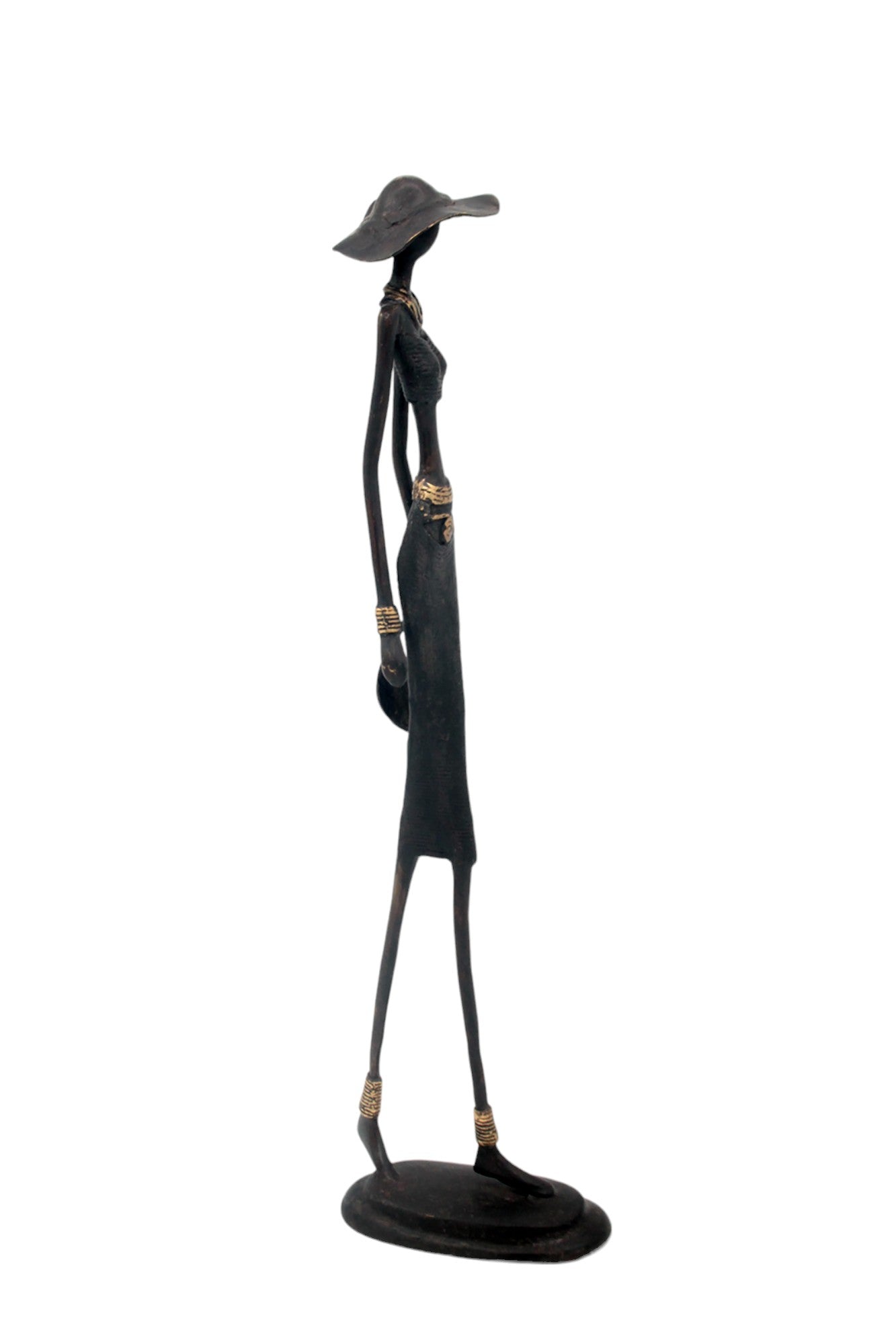 Bronze 55 cm noir n°6 Bronzes d'Afrique