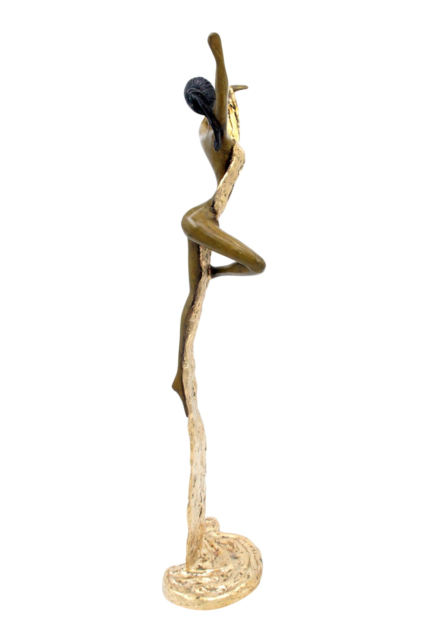 Bronze Issouf danseuse 50 cm doré n°1 