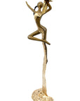 Bronze Issouf danseuse 50 cm doré n°1 