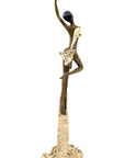 Bronze Issouf danseuse 50 cm doré n°3 