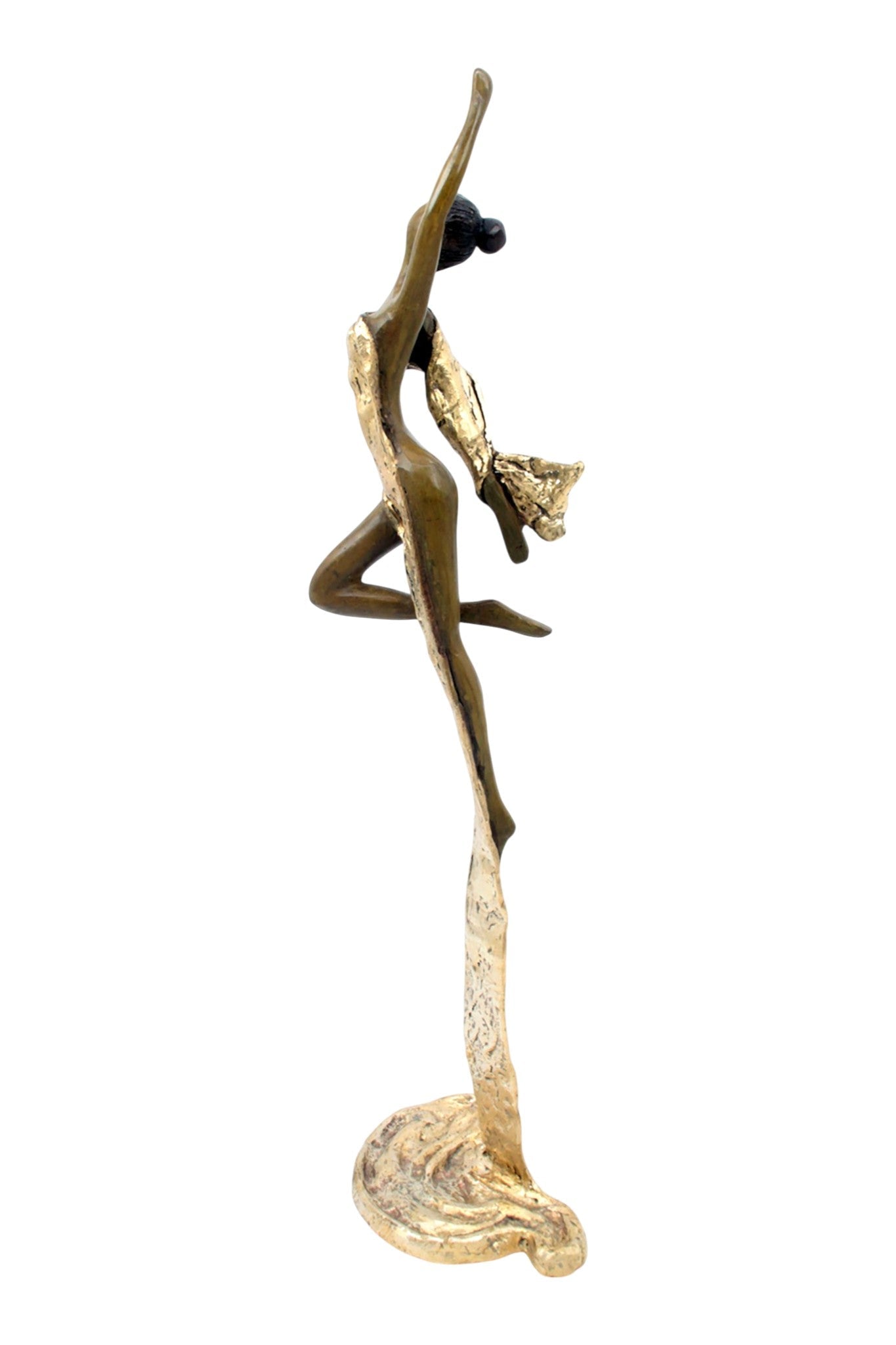 Bronze Issouf danseuse 50 cm doré n°3 