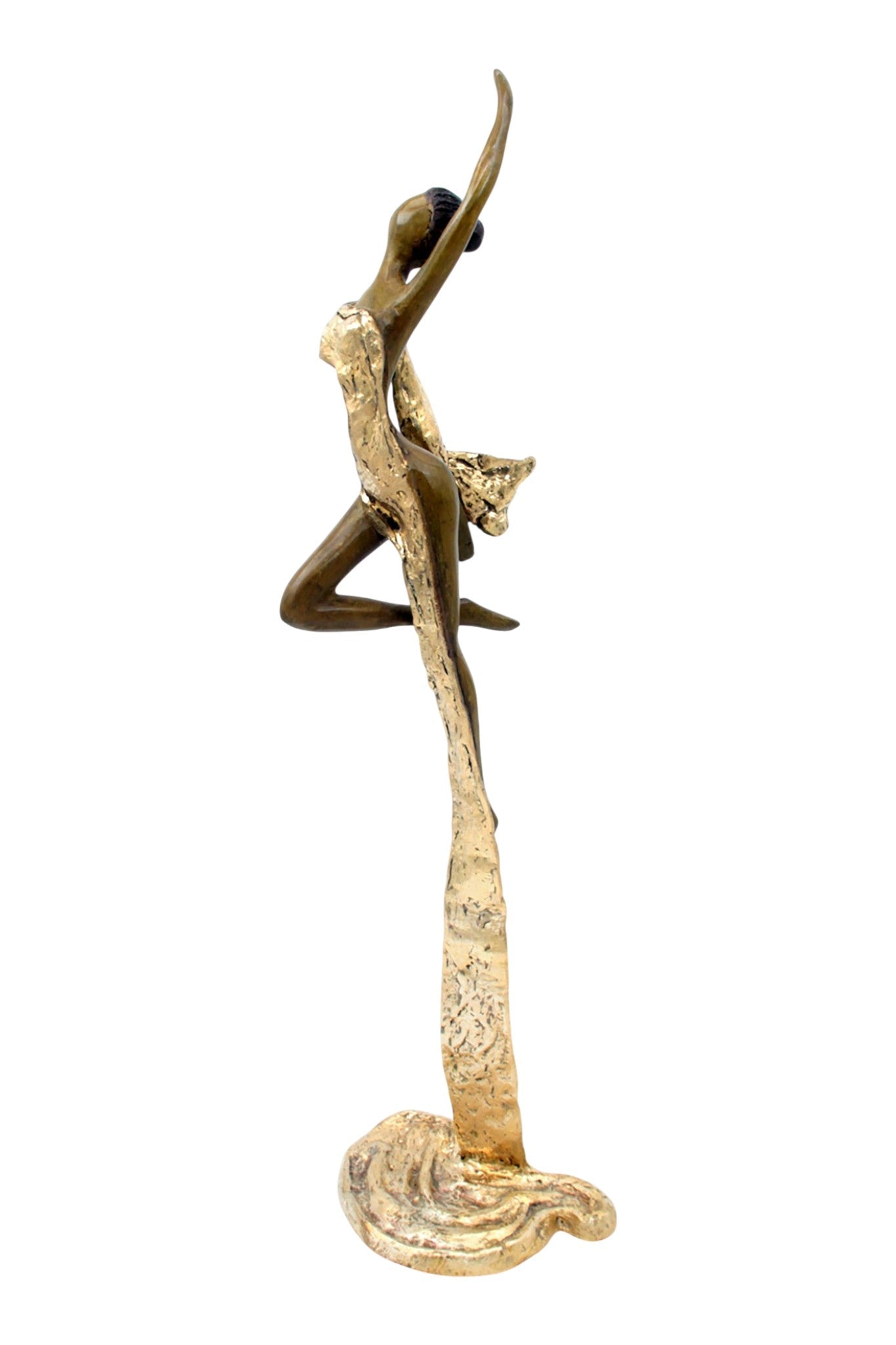 Bronze Issouf danseuse 50 cm doré n°3 