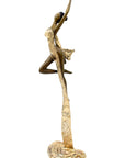 Bronze Issouf danseuse 50 cm doré n°3 