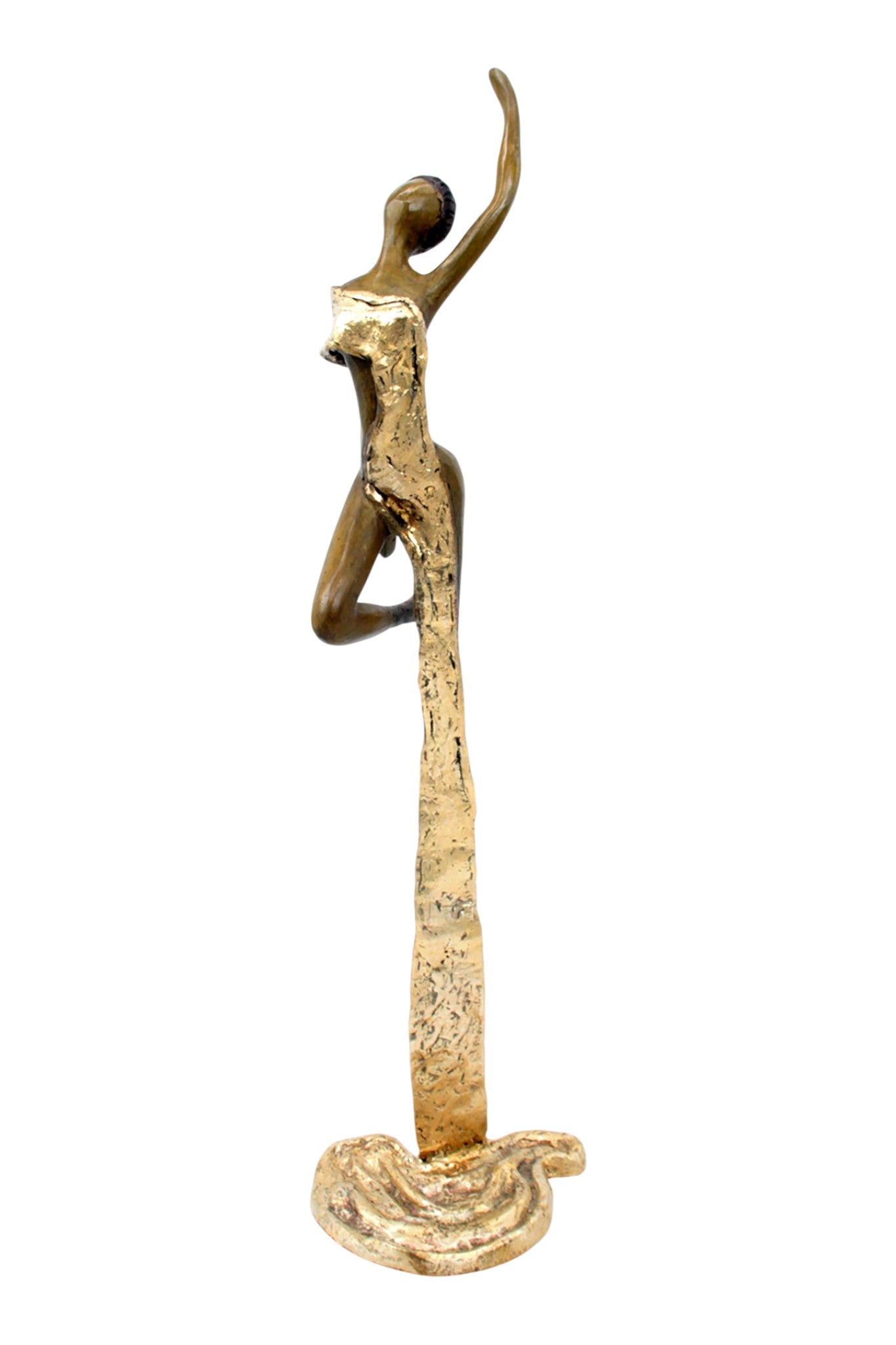 Bronze Issouf danseuse 50 cm doré n°3 