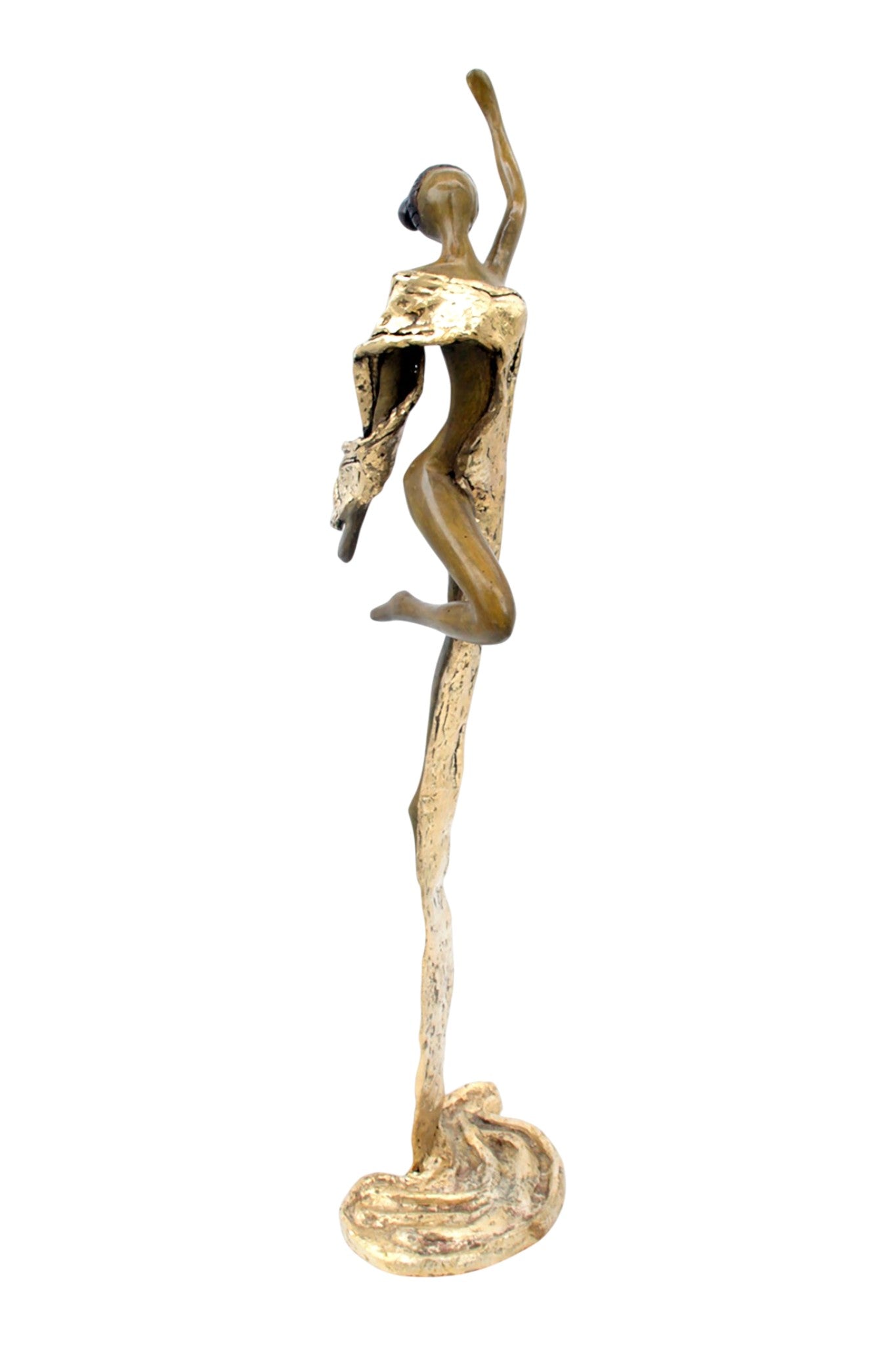 Bronze Issouf danseuse 50 cm doré n°3 