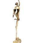 Bronze Issouf danseuse 50 cm doré n°3 