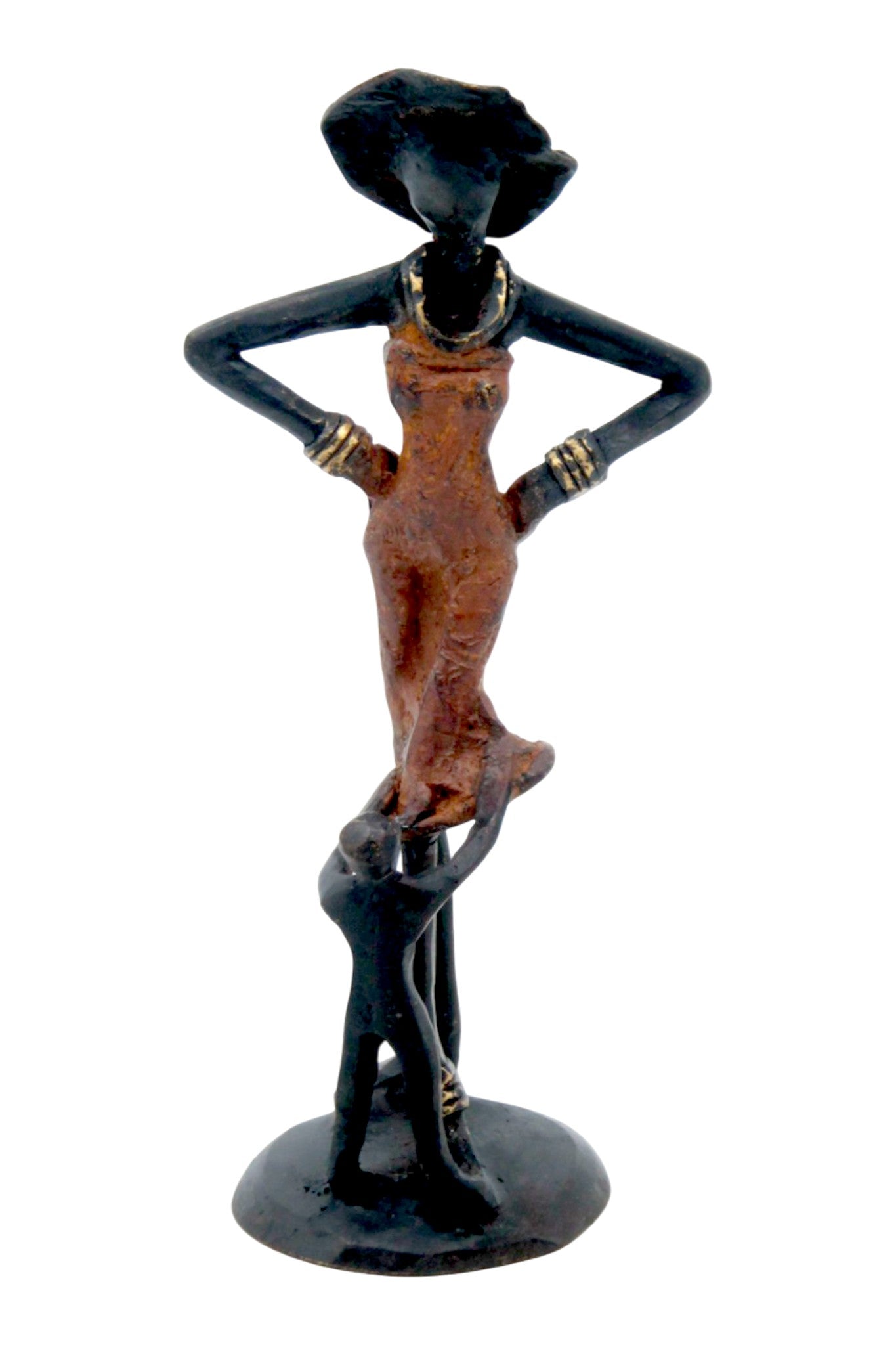 Bronze 15 cm marron n°4 