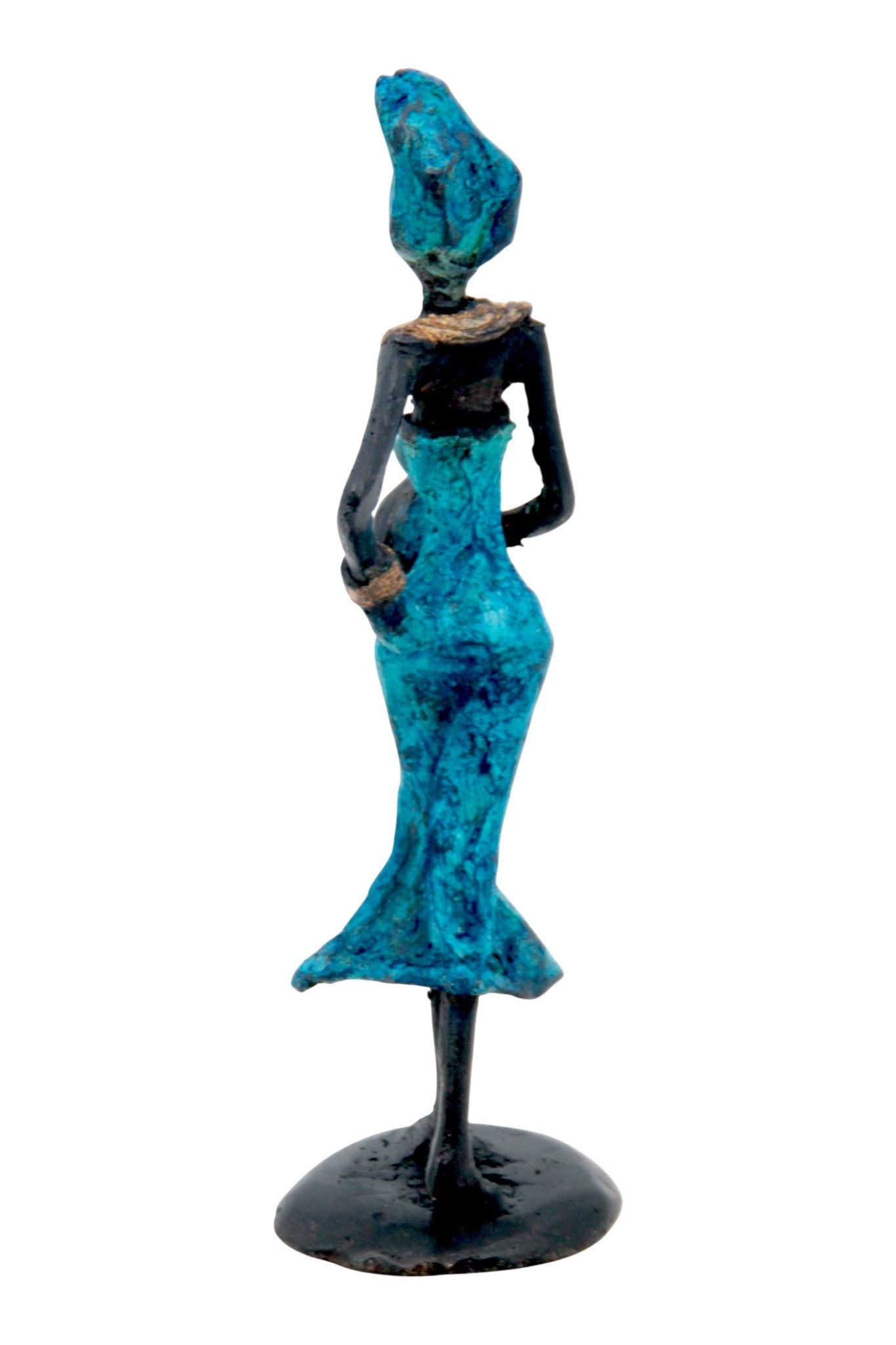 Bronze 15 cm bleu n°8 