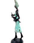 Bronze 15 cm turquoise n°5 