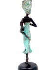 Bronze 15 cm turquoise n°5 