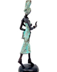 Bronze 15 cm turquoise n°5 