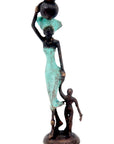 Bronze 15 cm turquoise n°8 