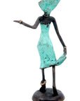 Bronze 15 cm turquoise n°11 