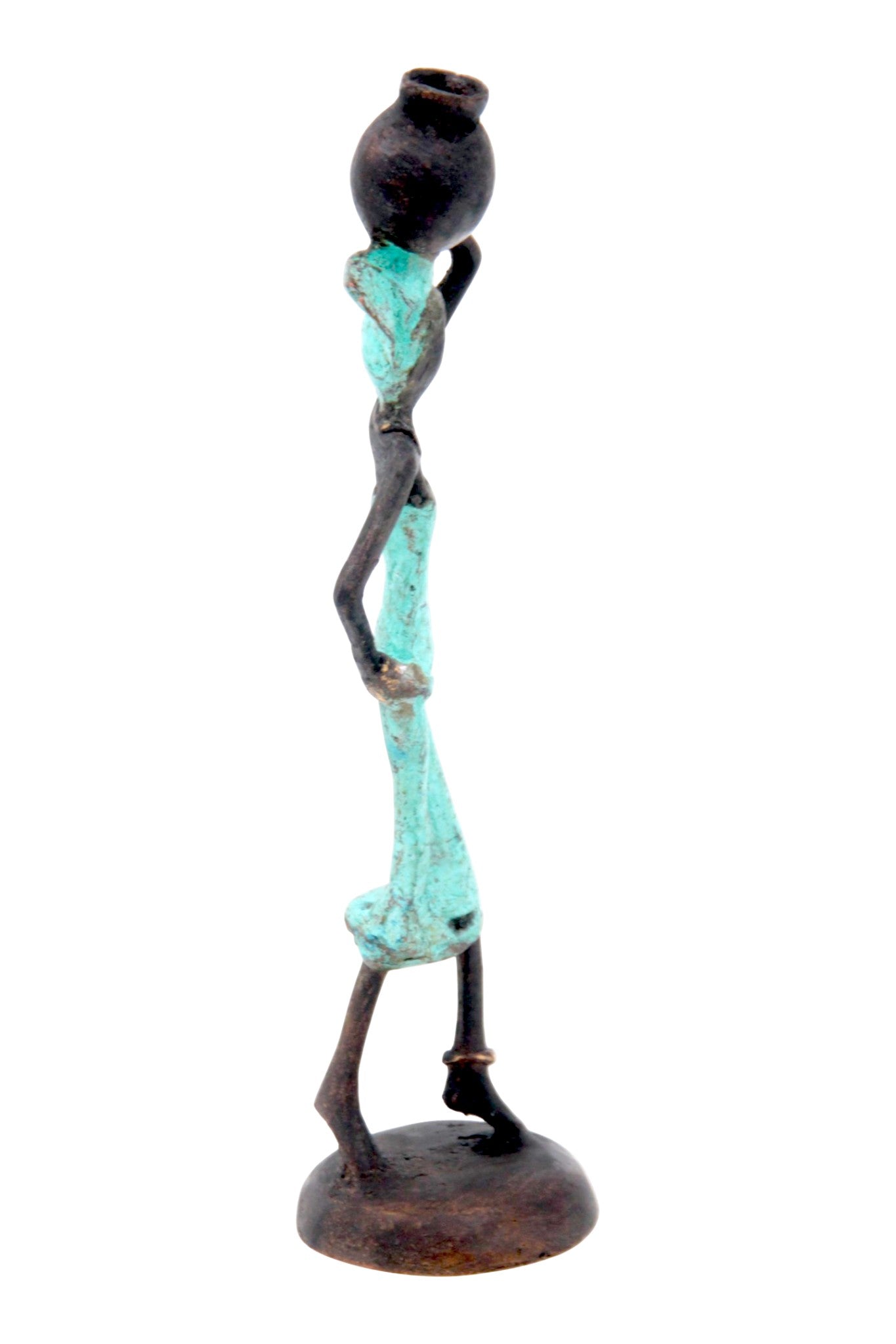 Bronze 15 cm turquoise n°19 