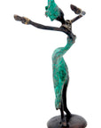 Bronze 15 cm vert n°1 