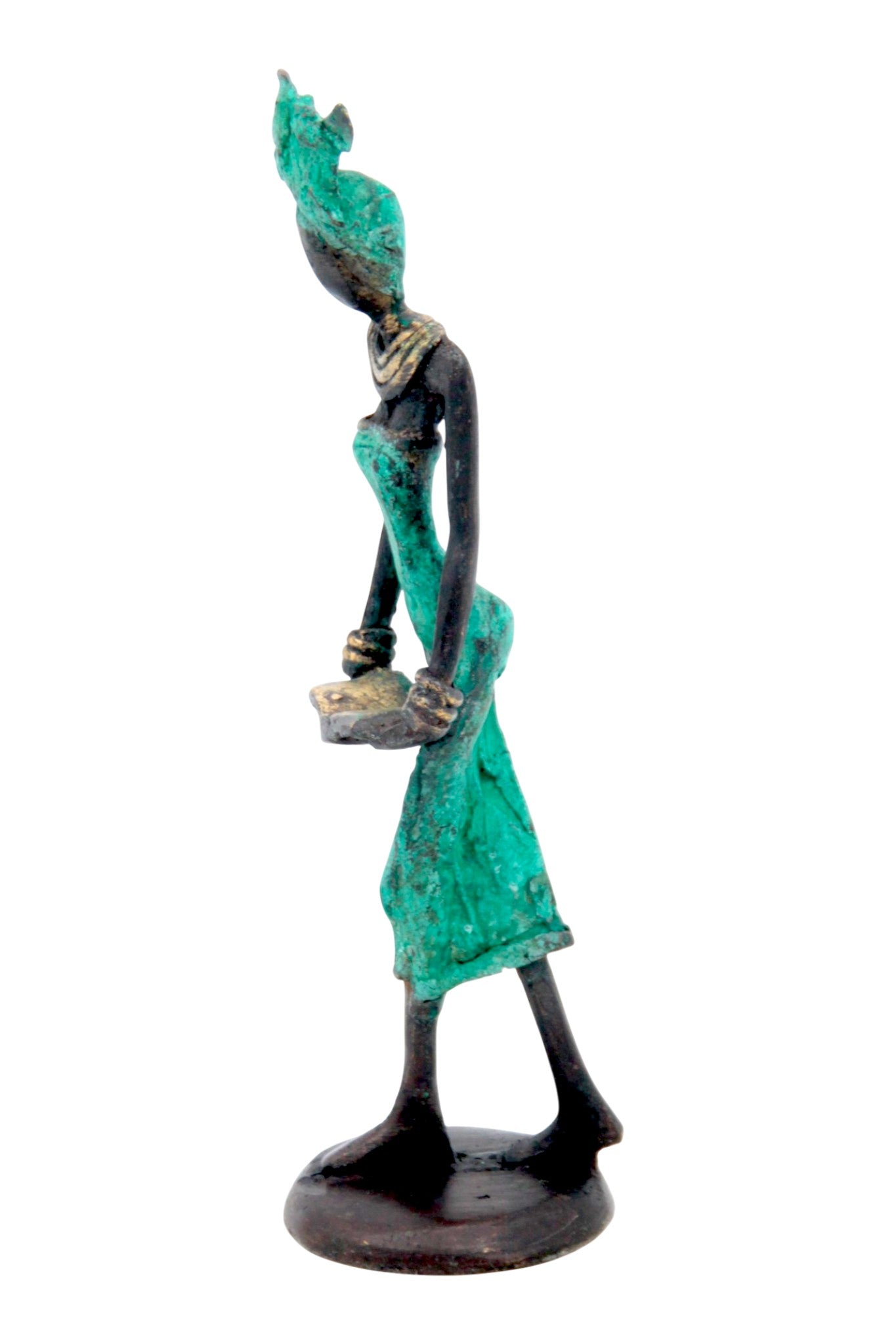 Bronze 15 cm vert n°3 