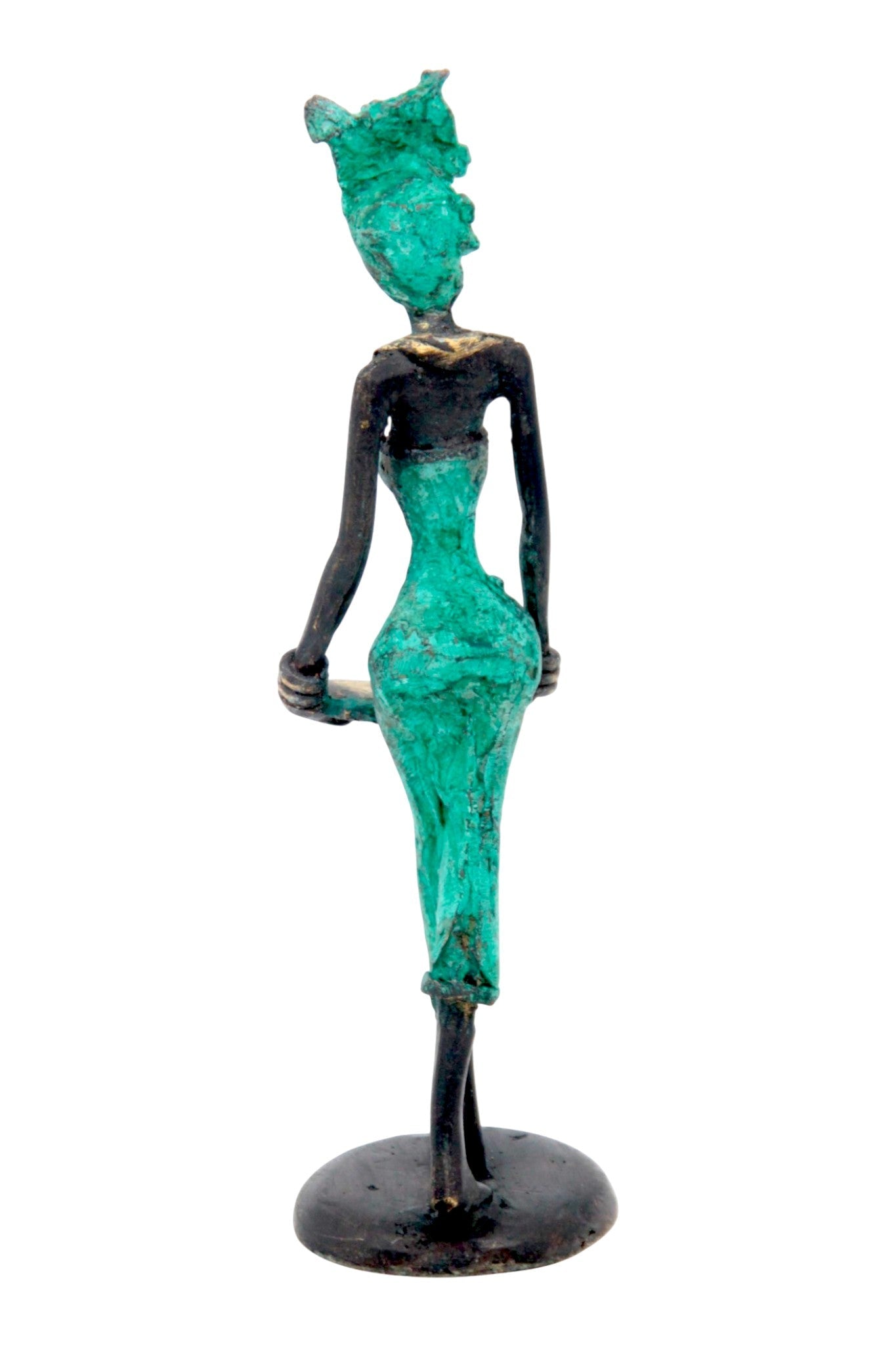 Bronze 15 cm vert n°3 