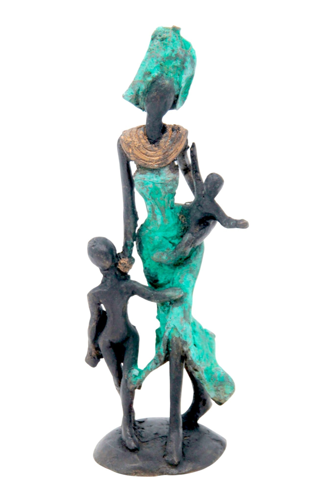 Bronze 15 cm vert n°9 