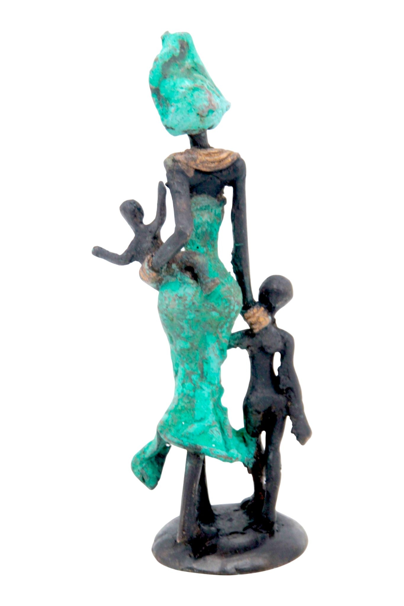 Bronze 15 cm vert n°9 