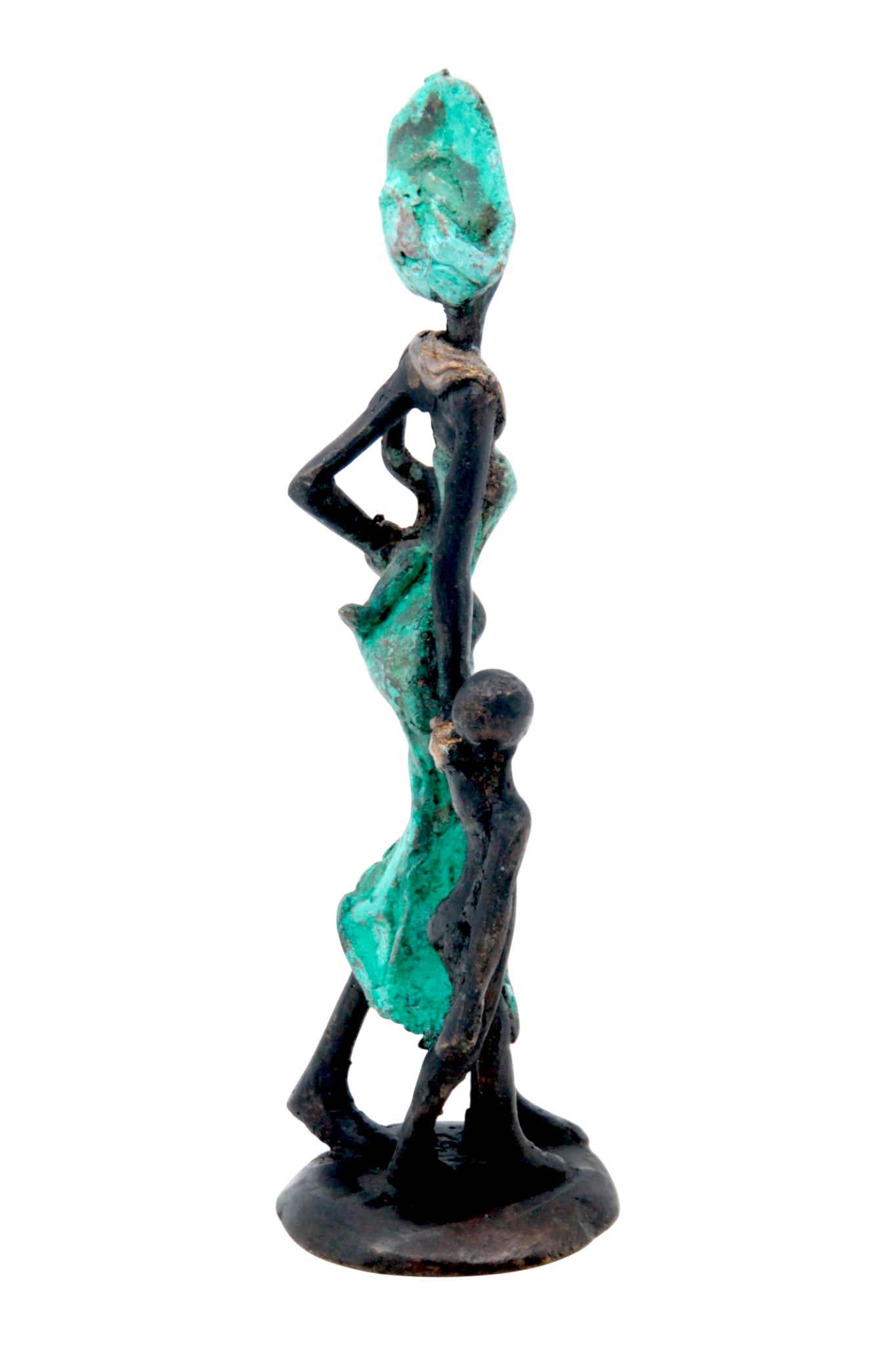 Bronze 15 cm vert n°9 