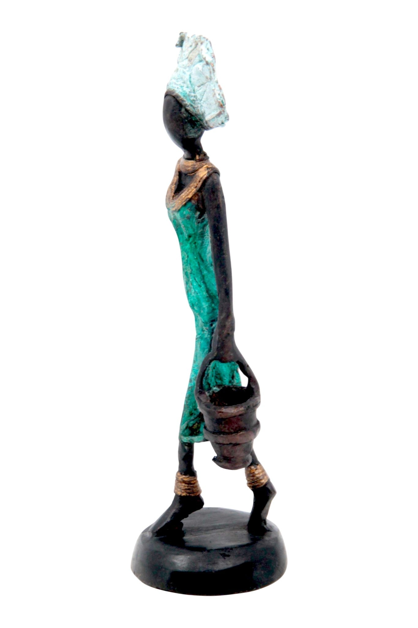 Bronze 15 cm vert n°14 
