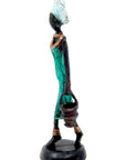 Bronze 15 cm vert n°14 
