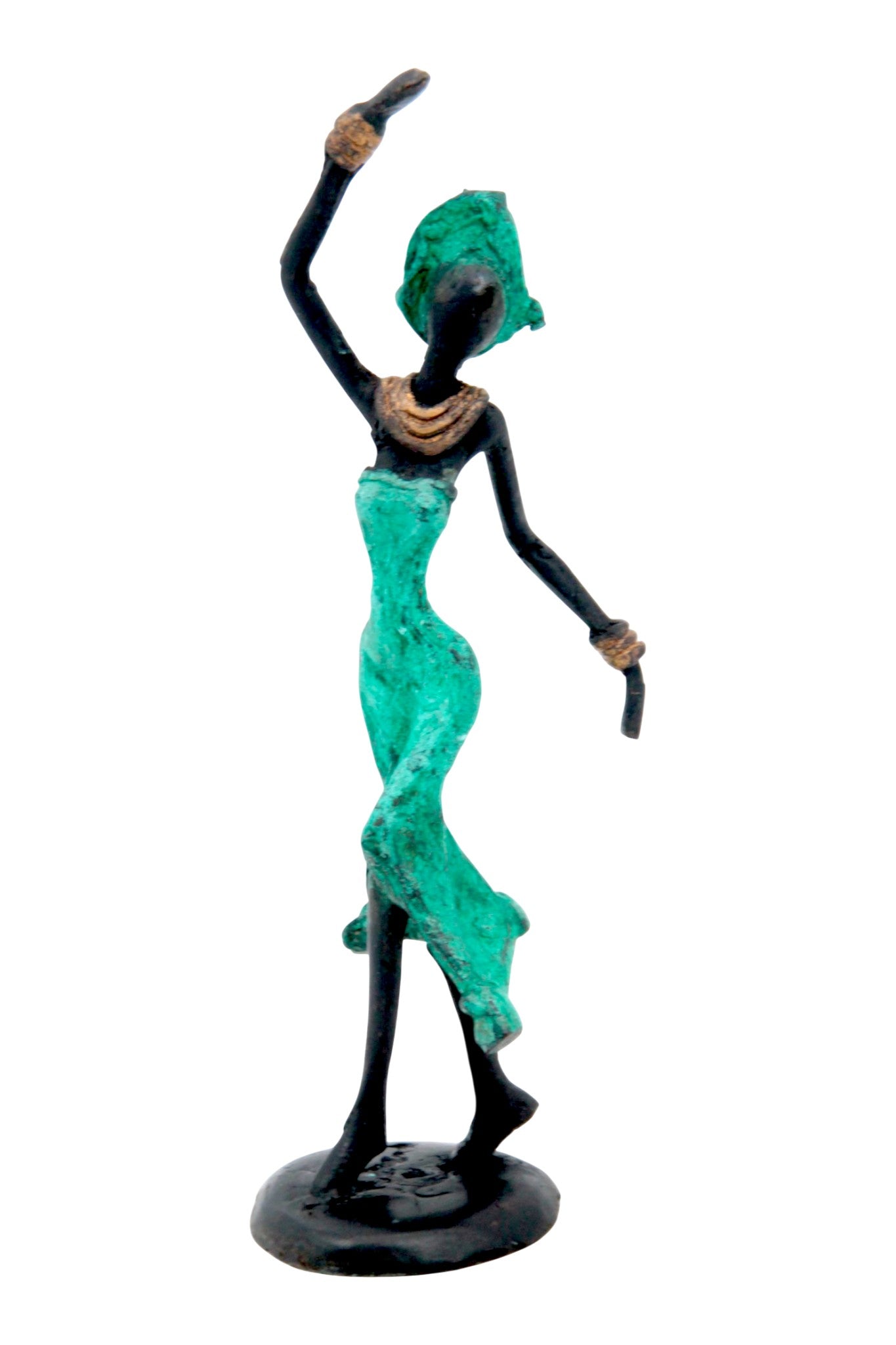 Bronze 15 cm vert n°15 