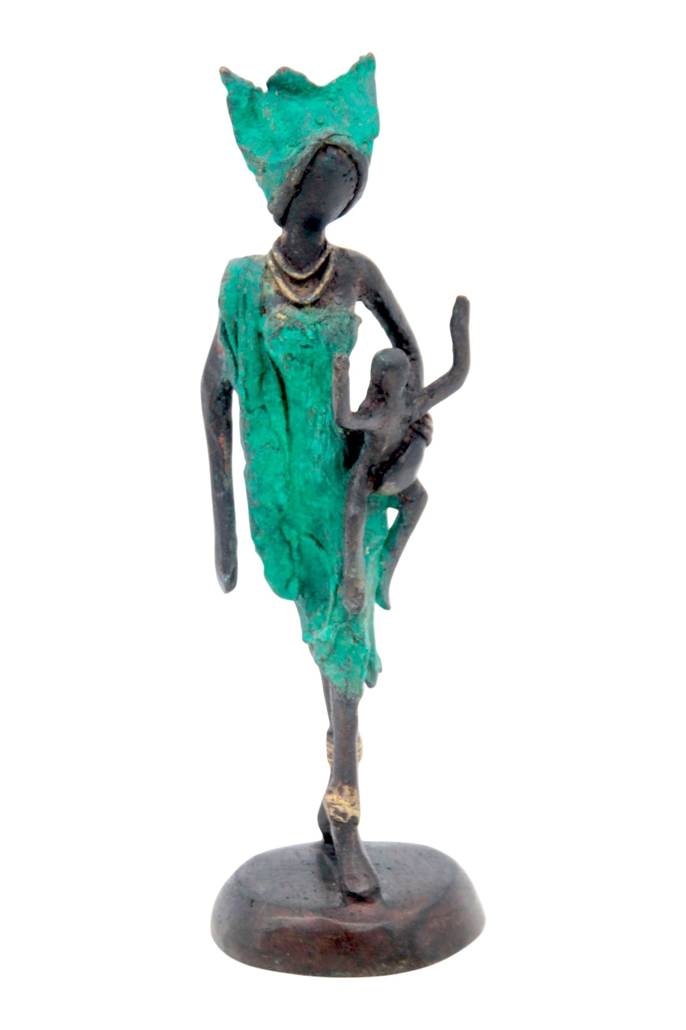Bronze 15 cm vert n°18 