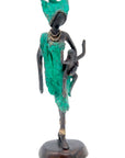 Bronze 15 cm vert n°18 