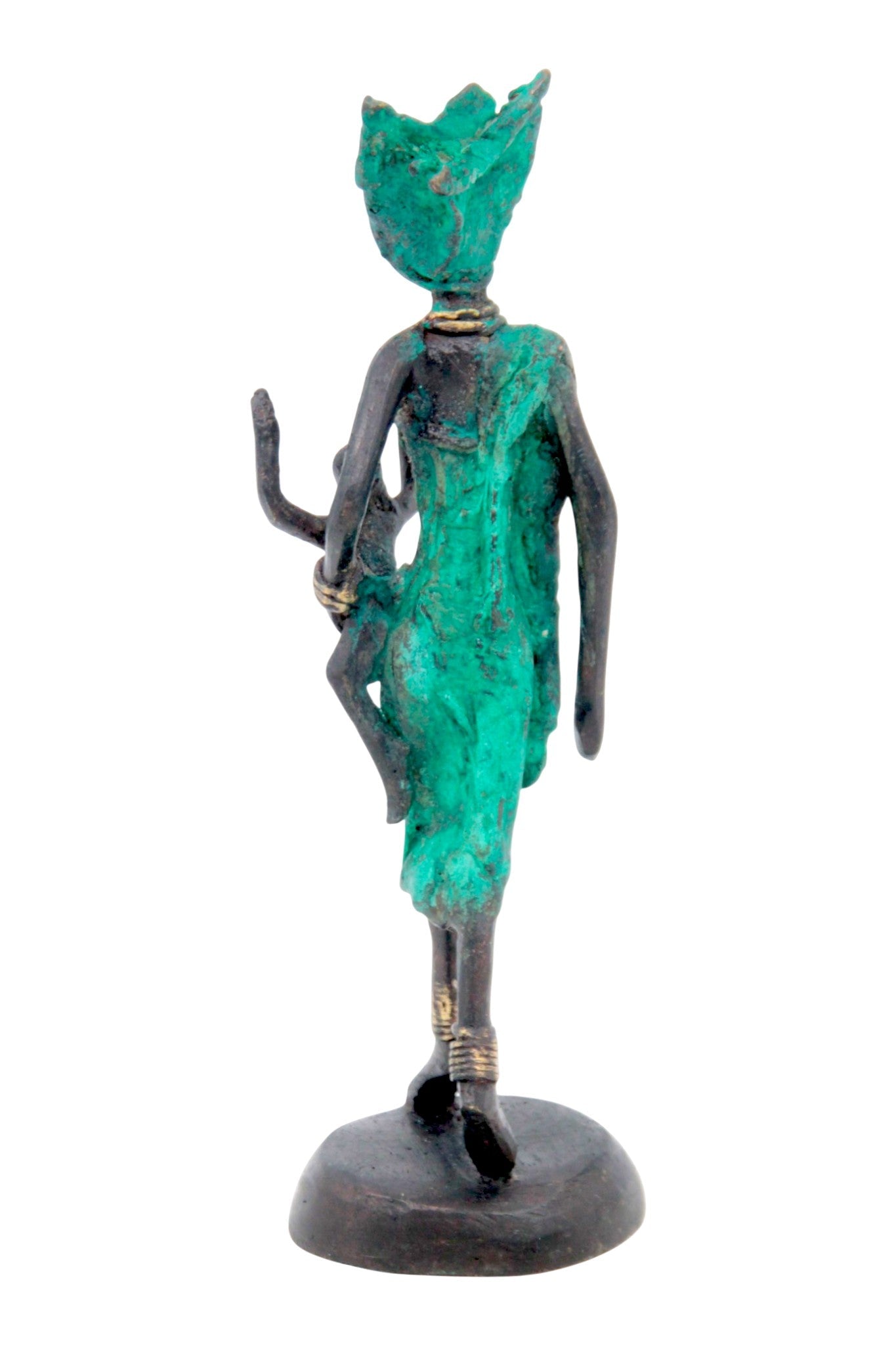Bronze 15 cm vert n°18 