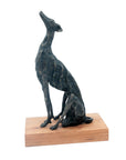 Bronze lévrier 35 cm marron n°2 Bronzes d'Afrique