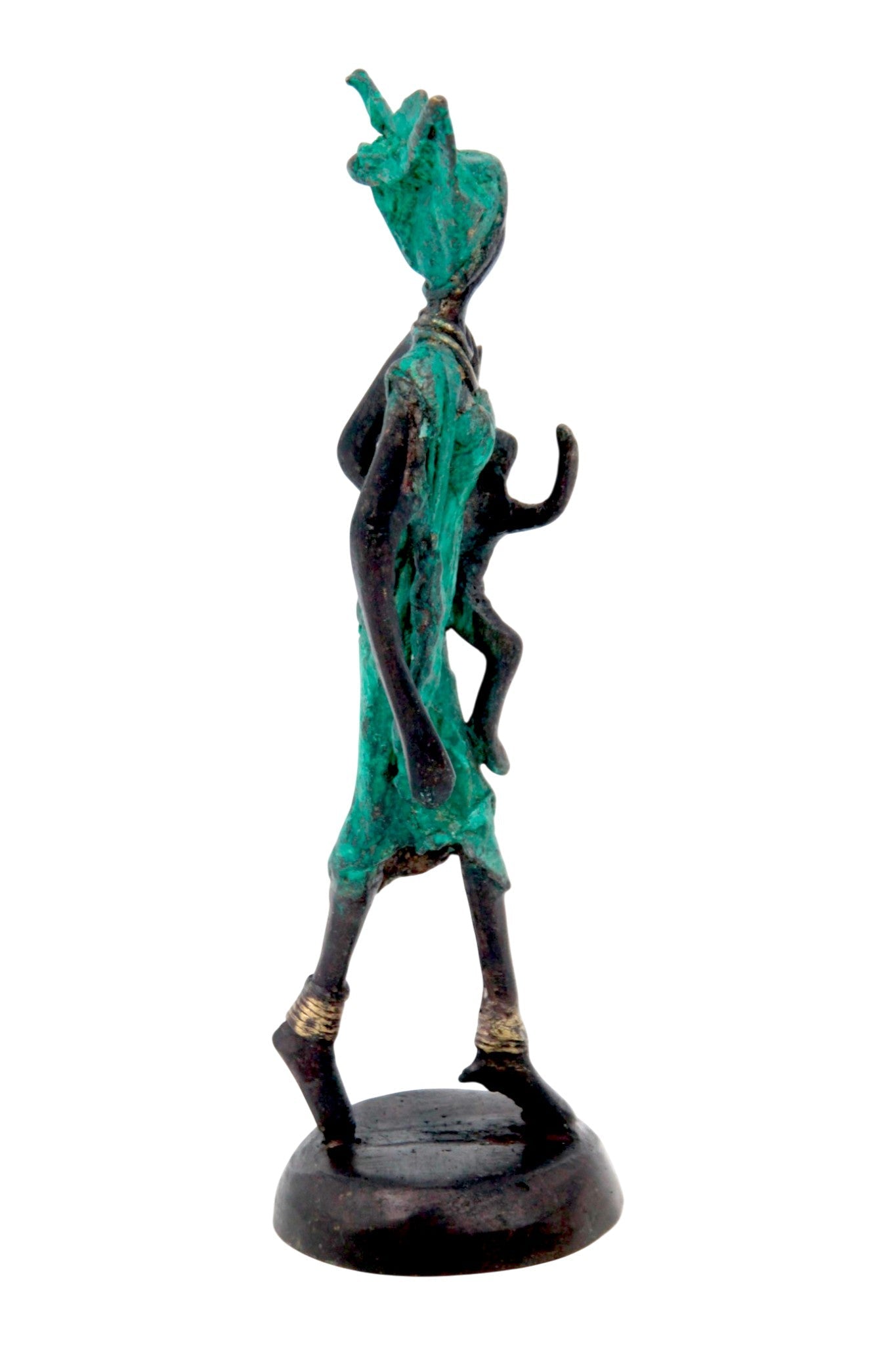 Bronze 15 cm vert n°18 