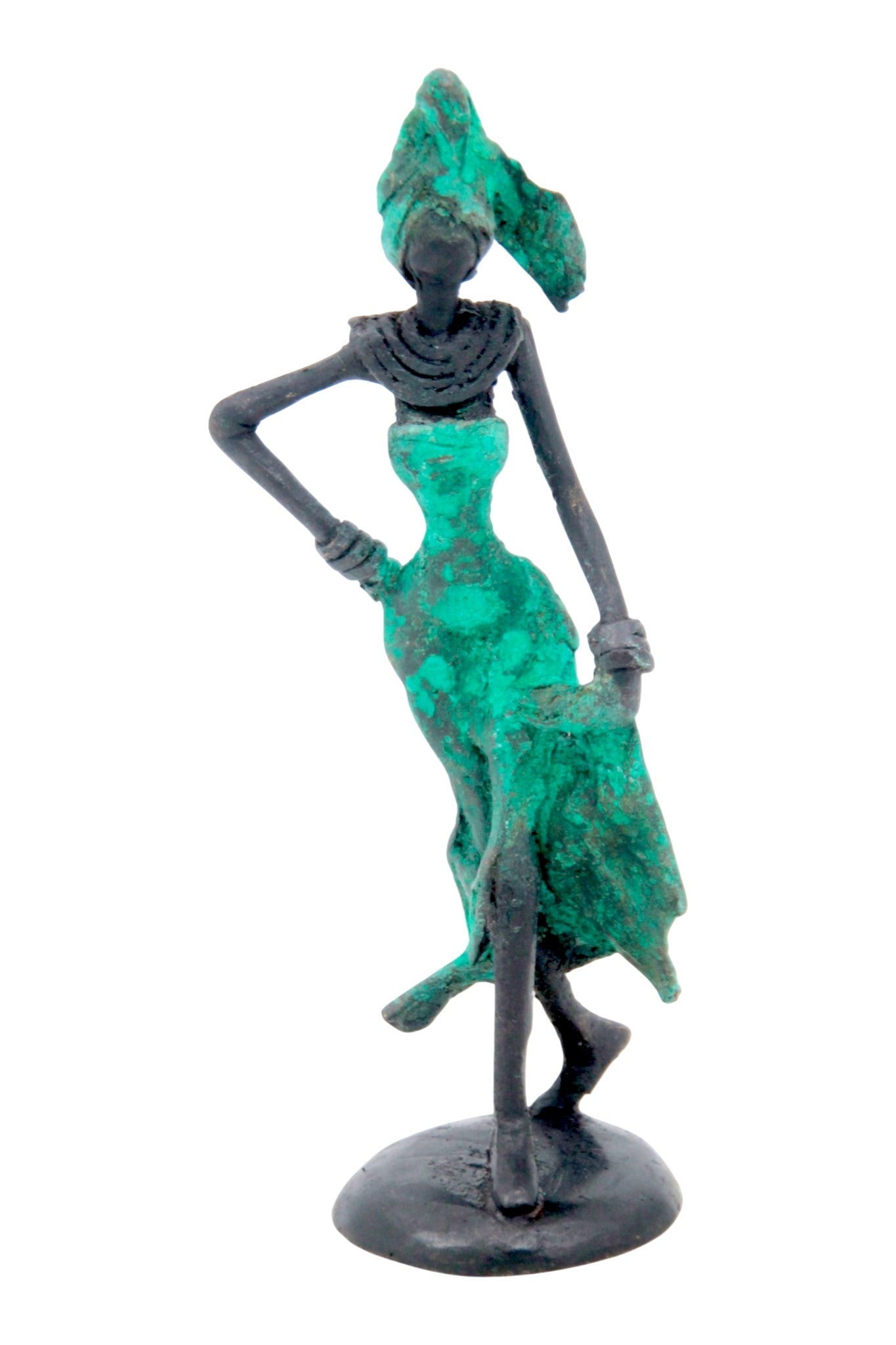 Bronze 15 cm vert n°21 