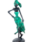 Bronze 15 cm vert n°21 