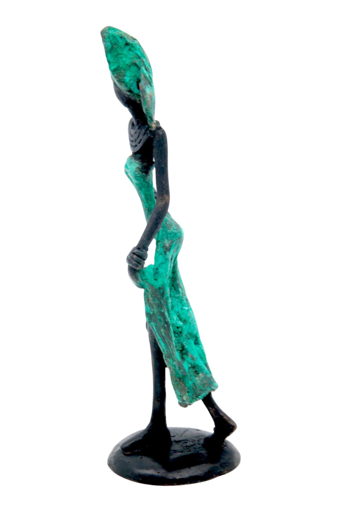 Bronze 15 cm vert n°21 