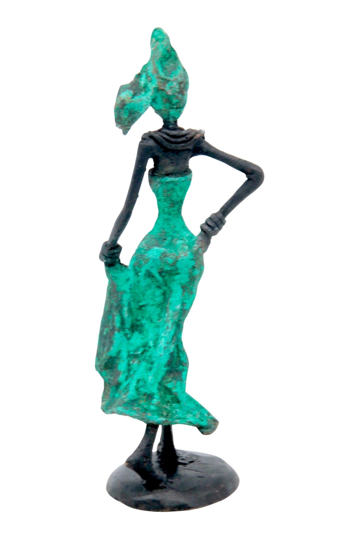 Bronze 15 cm vert n°21 