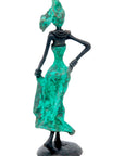 Bronze 15 cm vert n°21 