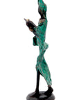 Bronze 15 cm vert n°25 